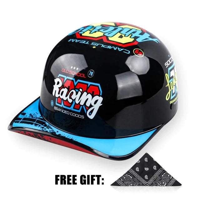 Motorcycle Baseball Helmet