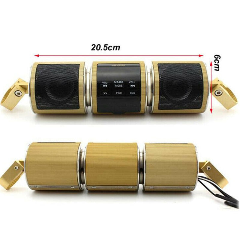 Bluetooth Waterproof Motorcycle Speaker
