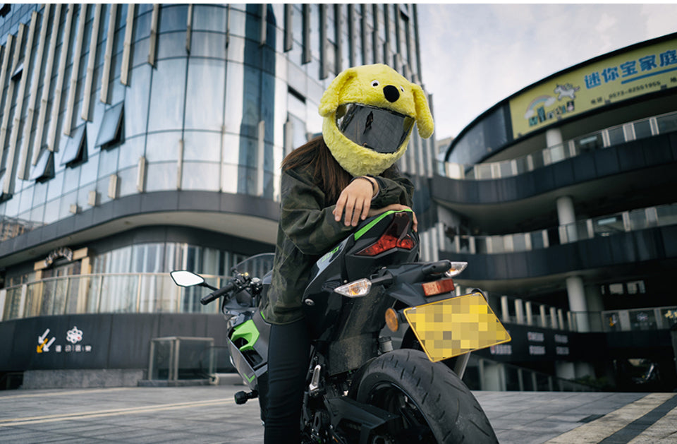Helmet Cover YELLOW DOG
