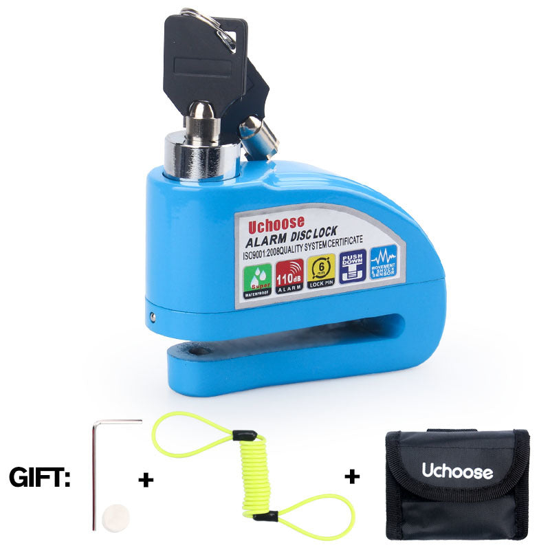 Motorcycle Brake Lock + Alarm