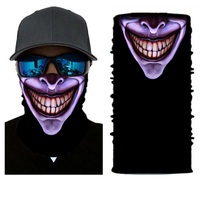 Skull Half Face Bandana