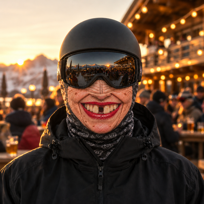Granny Face Ski Mask