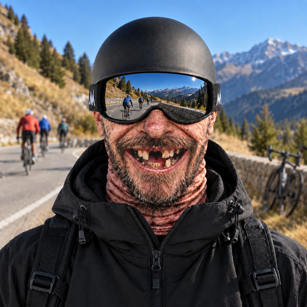Grandpa Face Bicycle Mask