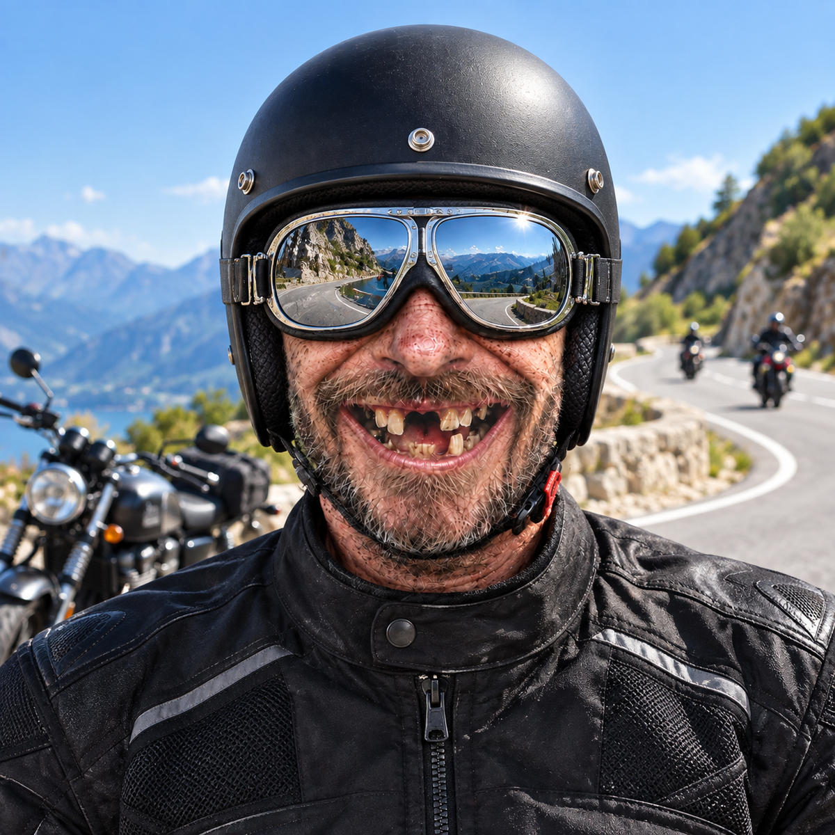 Grandpa Rider Mask