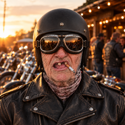 Grandpa Rider Mask