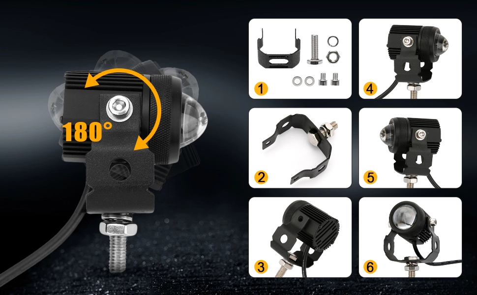 MotoLed™  - 10W Motorcycle Led Headlight