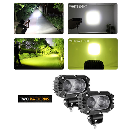 HAOLIDE-LED Driving Motorcycle Lights