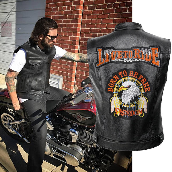 Angels Of Death Liberty Leather Vest