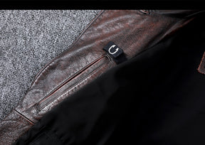 Vintage Motorcycle Leather Jacket