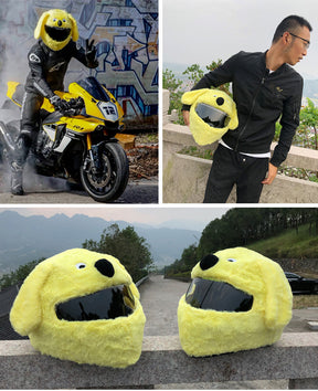 Helmet Cover YELLOW DOG