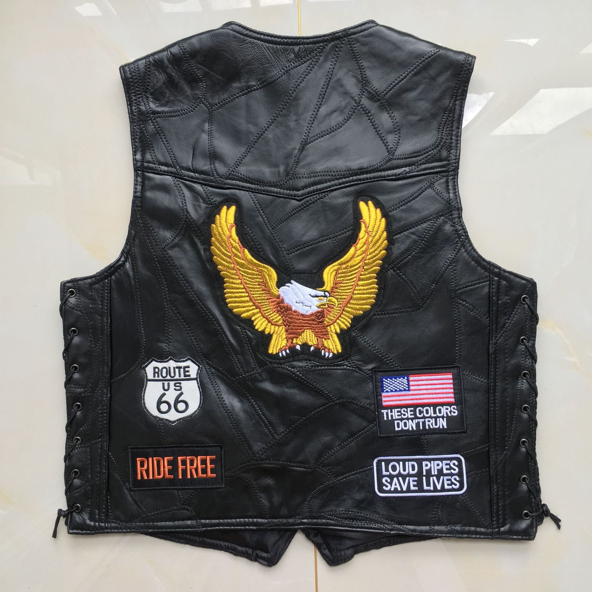 Motorcycle Vest (Real Leather) – luxarmy