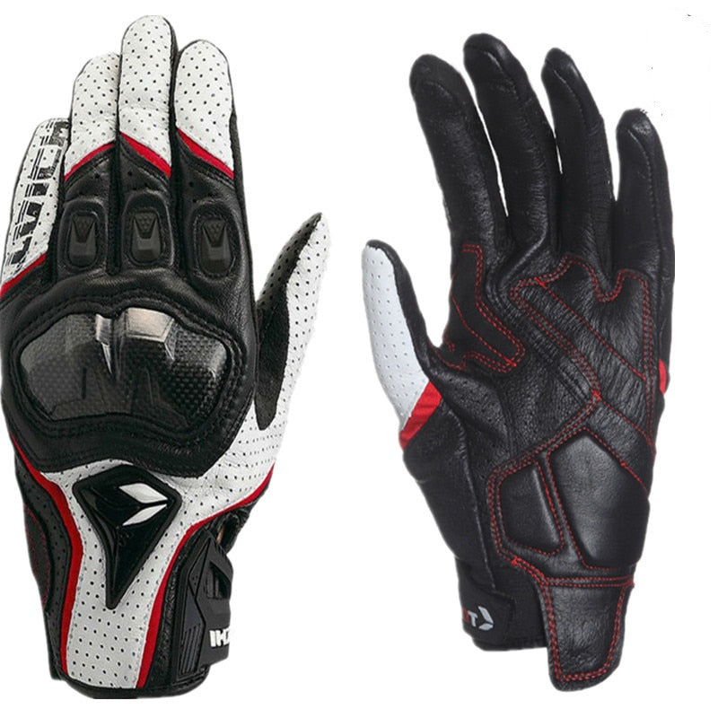 Taichi™ - Breathable Leather Motorcycle Gloves
