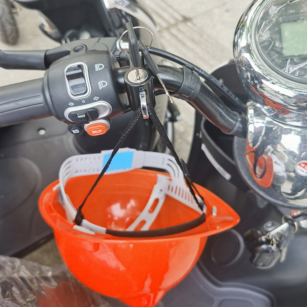 Motorcycle Helmet Lock