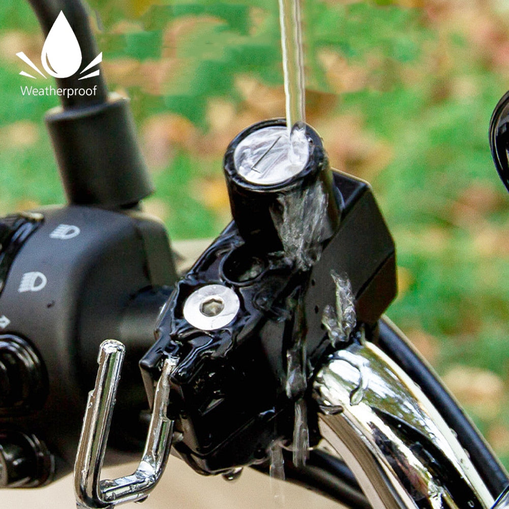 Motorcycle Handlebar Helmet Lock 2 in 1 Fixed Anti-theft Security  Accessories