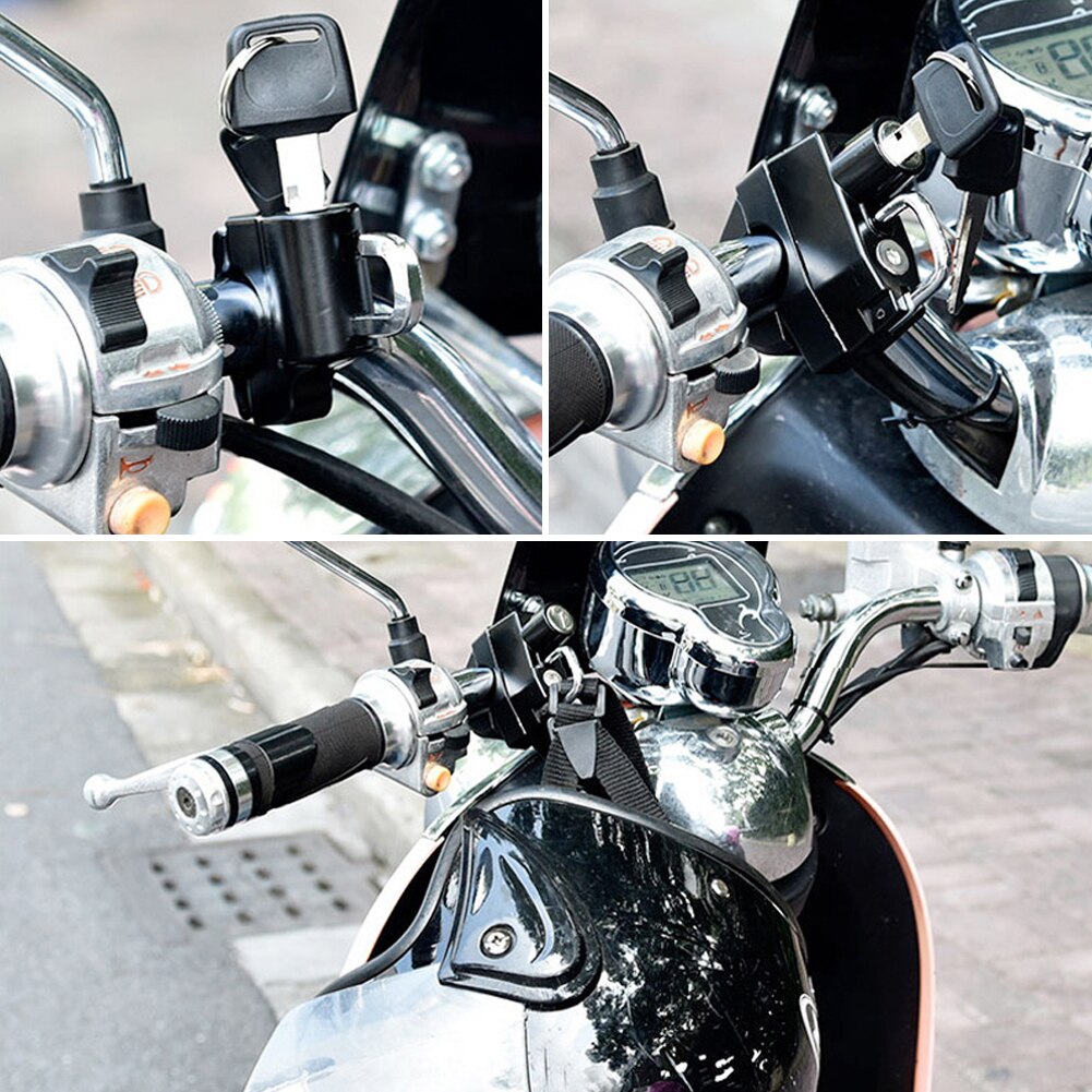 Motorcycle Helmet Lock